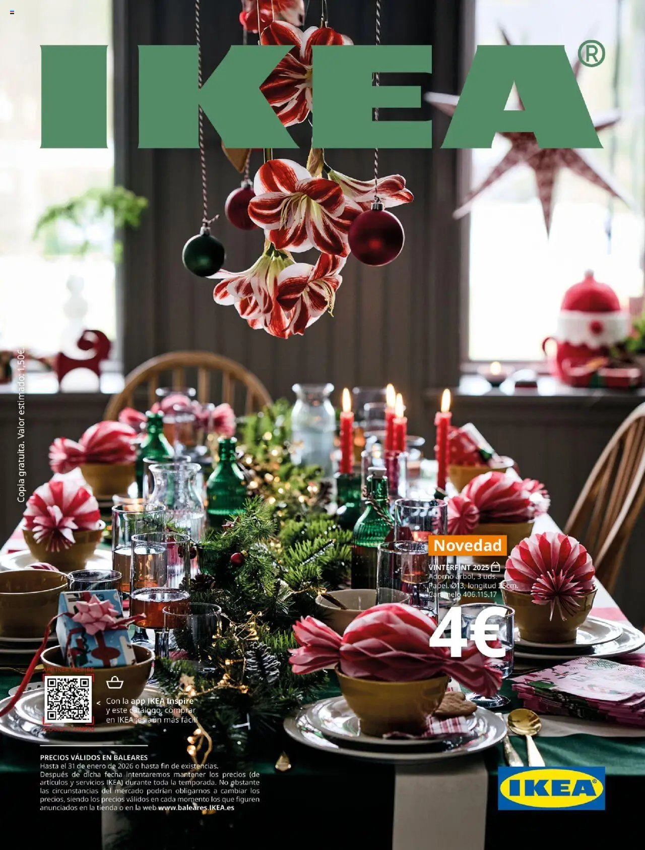 IKEA catálogo 01/10/2025 - 31/01/2026/2025 >> Brochure de navidad