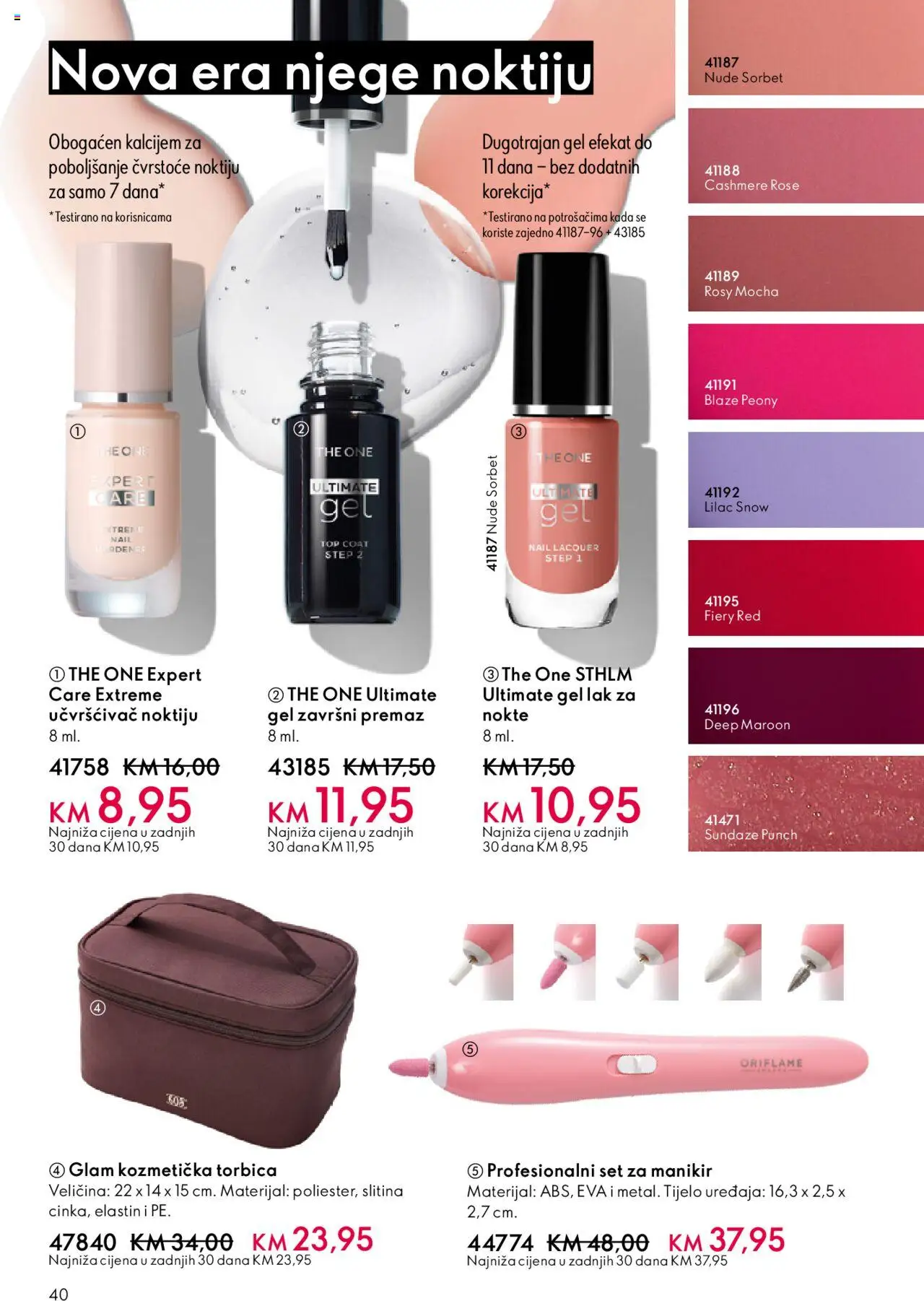 Pregled letka Katalog trgovine Oriflame vrijedi od 2025.10.08