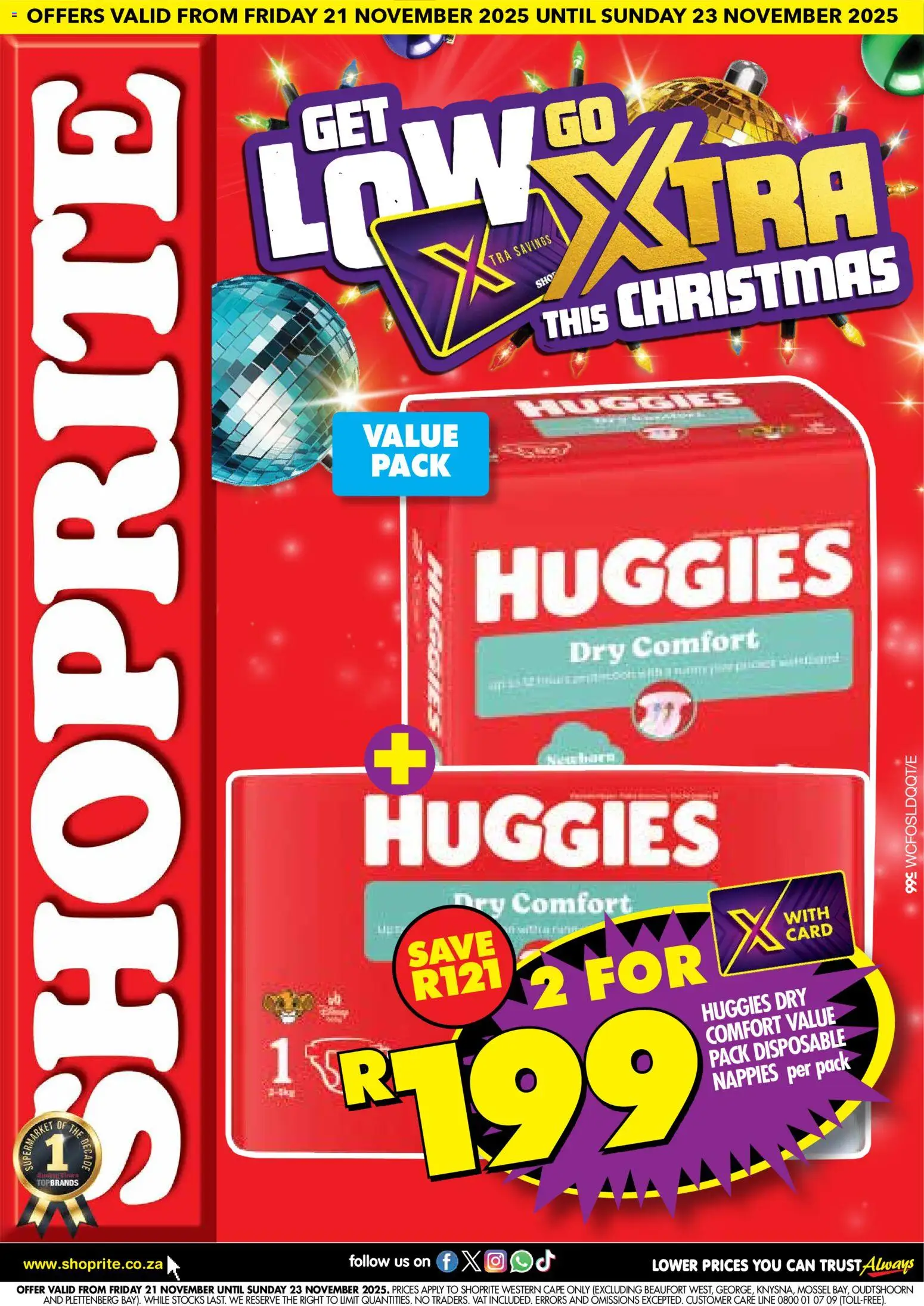 Preview of Shoprite flyer valid from 21/11/2025
