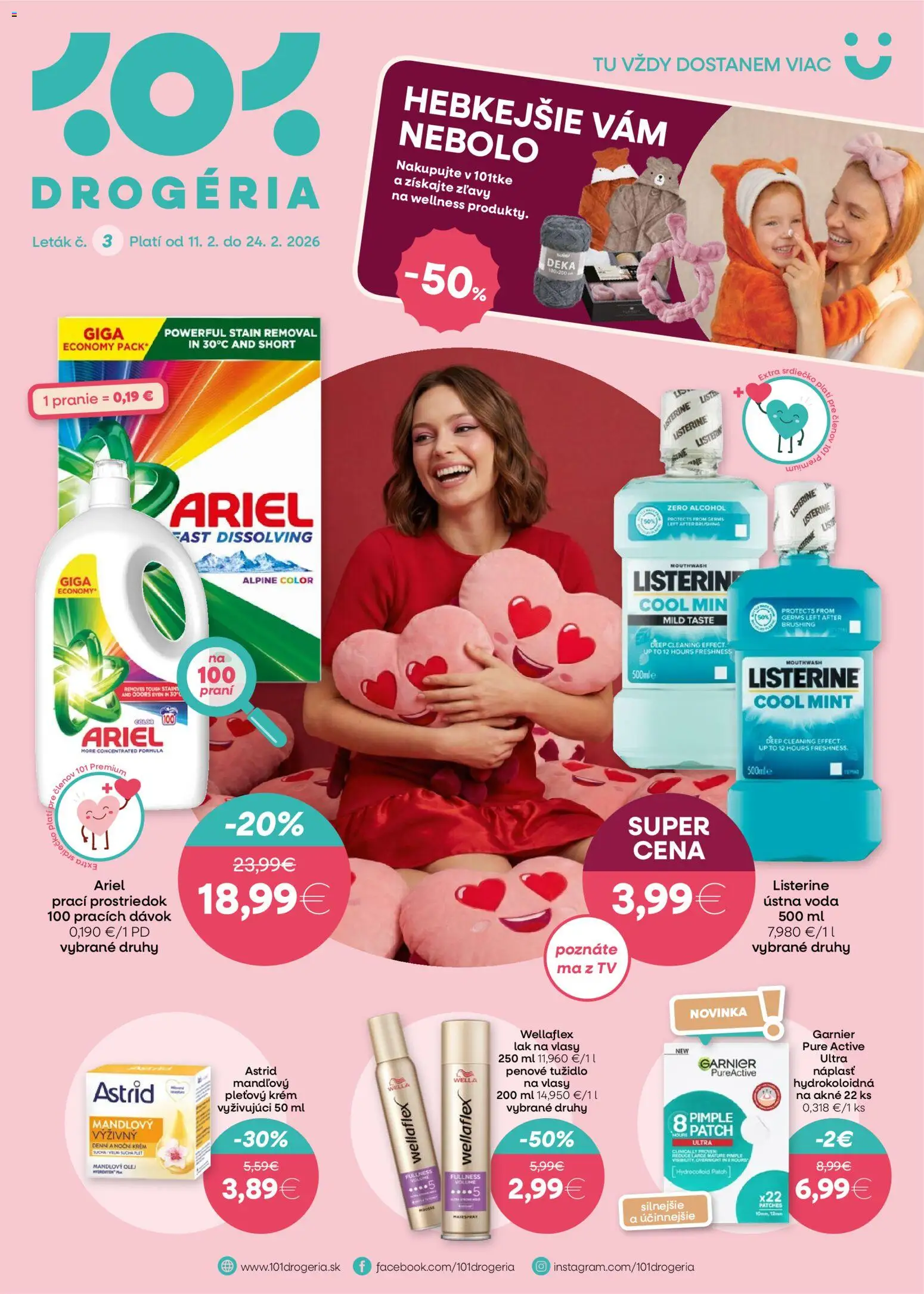 Náhľad 101 drogerie letáku platného od 11.02.2026