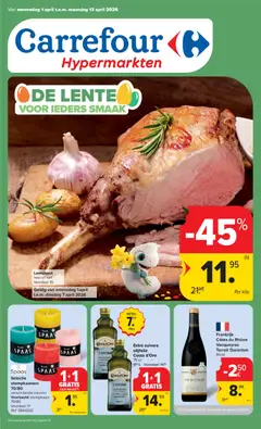Voorbeeld van Carrefour Folder week 14 van winkel Carrefour geldig vanaf 01/04/2026