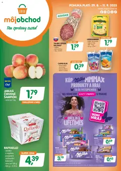 Náhľad Môj obchod letáku platného od 29.08.2025