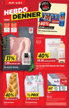 Vorschau des Merkblatts Aktionen FR vom Shop Denner gültig von 19.08.2025 bis 25.08.2025