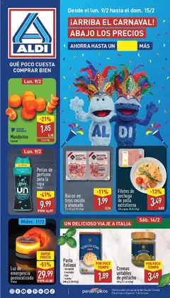 Vista previa del folleto de la tienda Aldi válido desde el 09/02/2026 