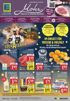 Vorschau von dem Prospekt des Geschäftes Edeka, gültig ab dem 22.12.2025