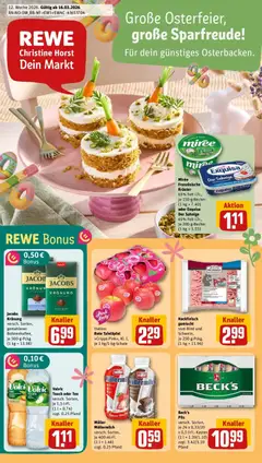 Vorschau von dem Prospekt des Geschäftes Rewe, gültig ab dem 15.03.2026
