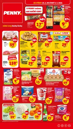 Náhled nabídky: Penny Market Leták platný od 25.02.2026