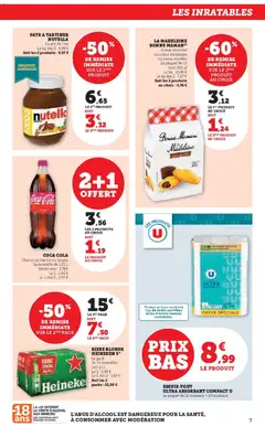Prévisualisation de Les prix bas de la semaine du magasin Hyper U formulaire valide 02/12/2025 | Page: 7