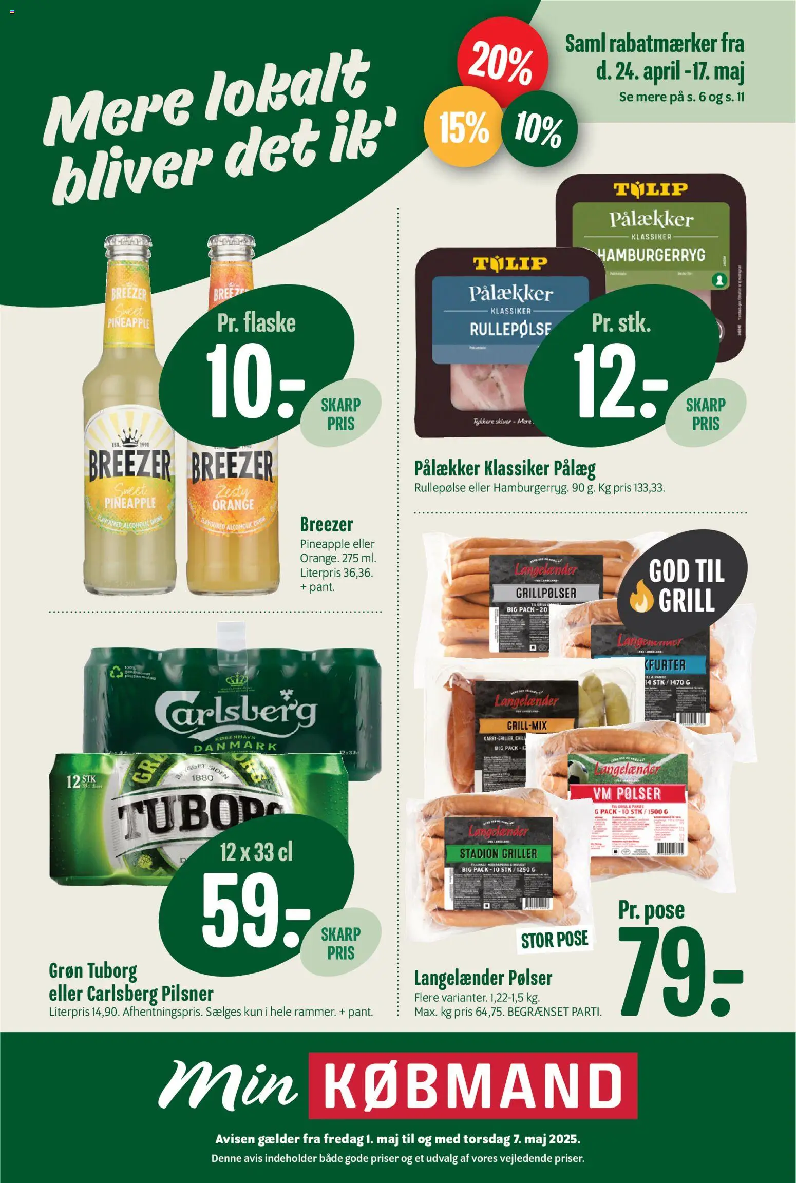 Eksempel på tilbudsavis Min Købmand - Tilbudsavis uge 19 fra butik Min Købmand gyldig fra 01/05/2026