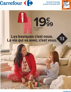 Prévisualisation de Les basiques c'est nous du magasin Carrefour formulaire valide 11/11/2025
