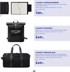 Förhandsgranska reklamblad Reklamblad Black Friday Lyreco från butik Lyreco gäller från 01/12/2025 | Sida: 21