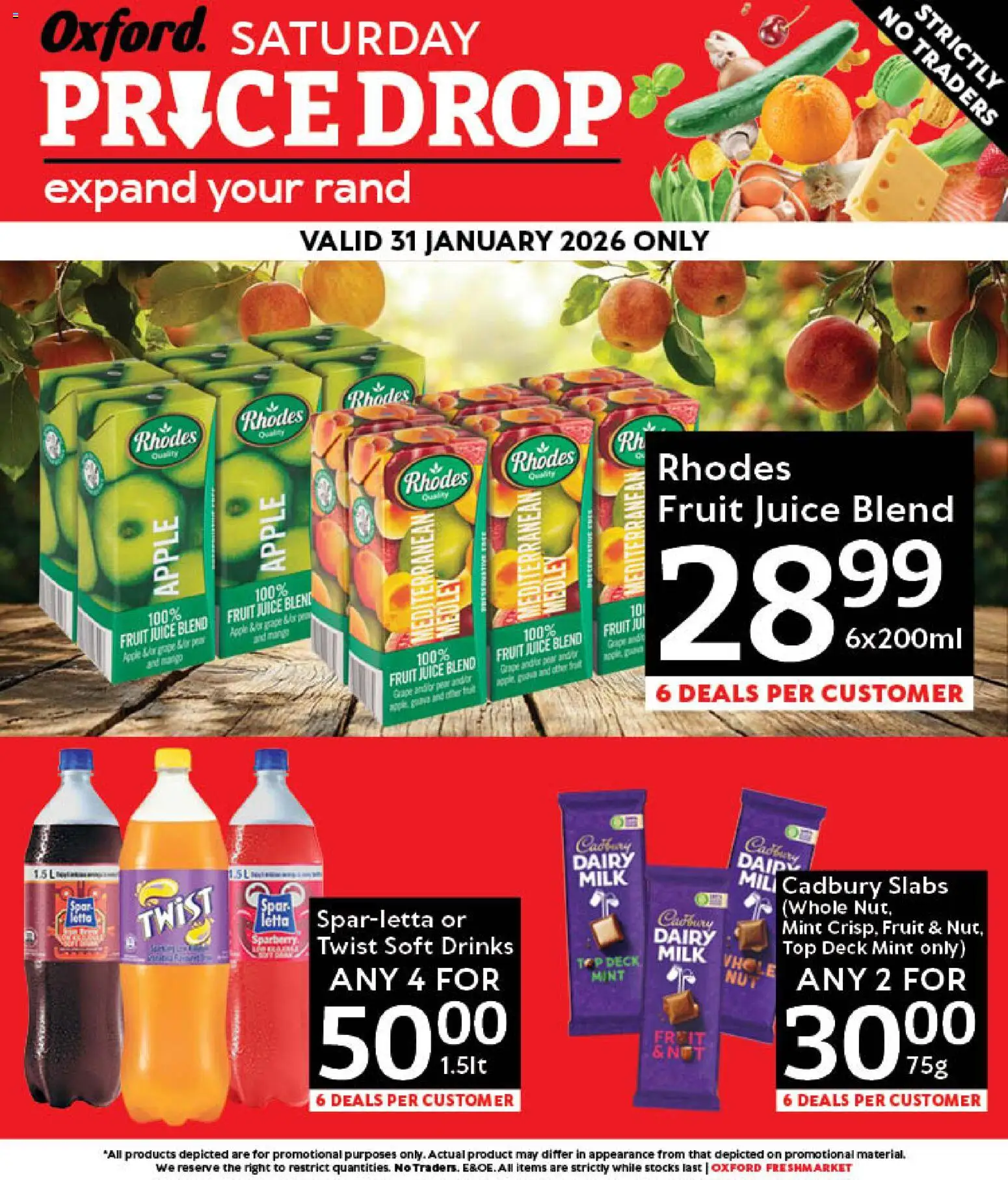 Preview of Oxford Freshmarket flyer valid from 31/01/2026