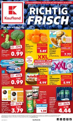 Vorschau von dem Prospekt des Geschäftes Kaufland, gültig ab dem 26.02.2026