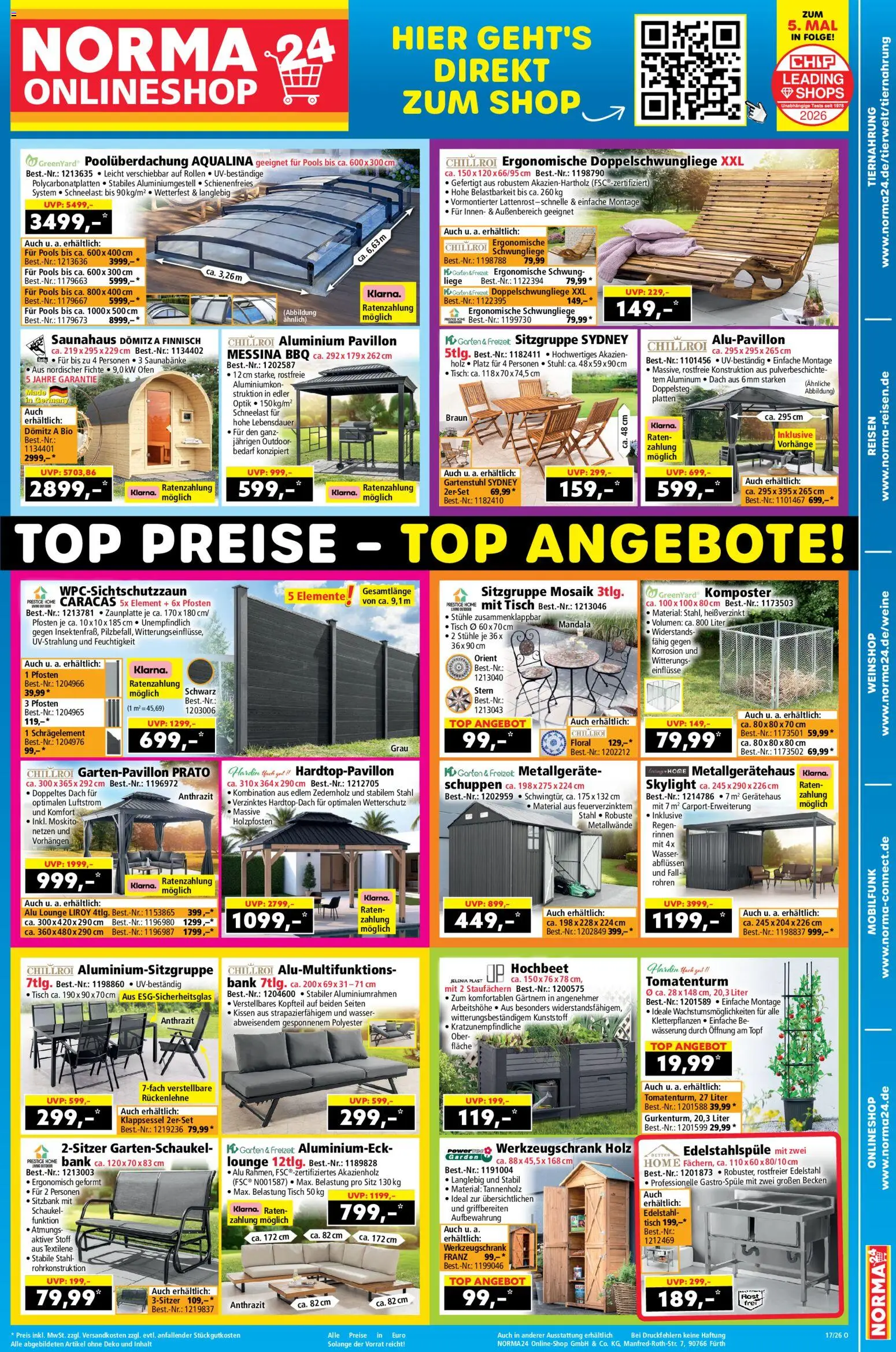 Vorschau von dem Prospekt des Geschäftes Norma, gültig ab dem 20.04.2026