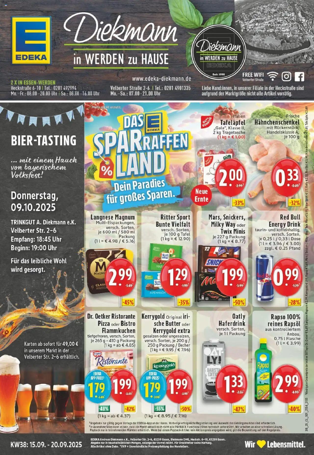 EDEKA Prospekt ab 14.09.2025 - Prospekt Essen - Werden Online