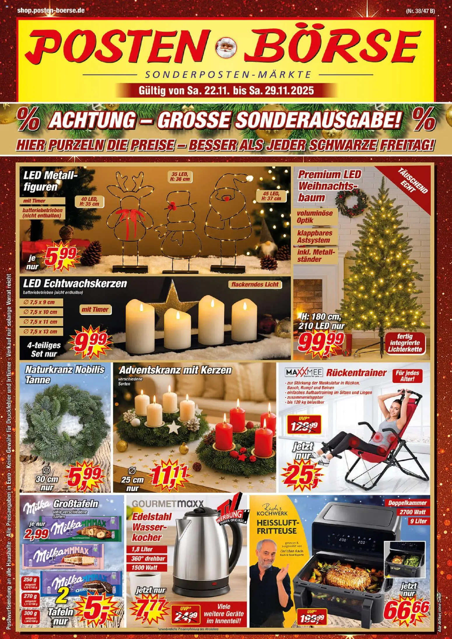 Vorschau von dem Prospekt des Geschäftes Posten Börse, gültig ab dem 22.11.2025