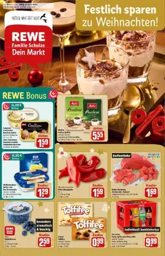 Vorschau von dem Prospekt des Geschäftes Rewe, gültig ab dem 15.12.2025