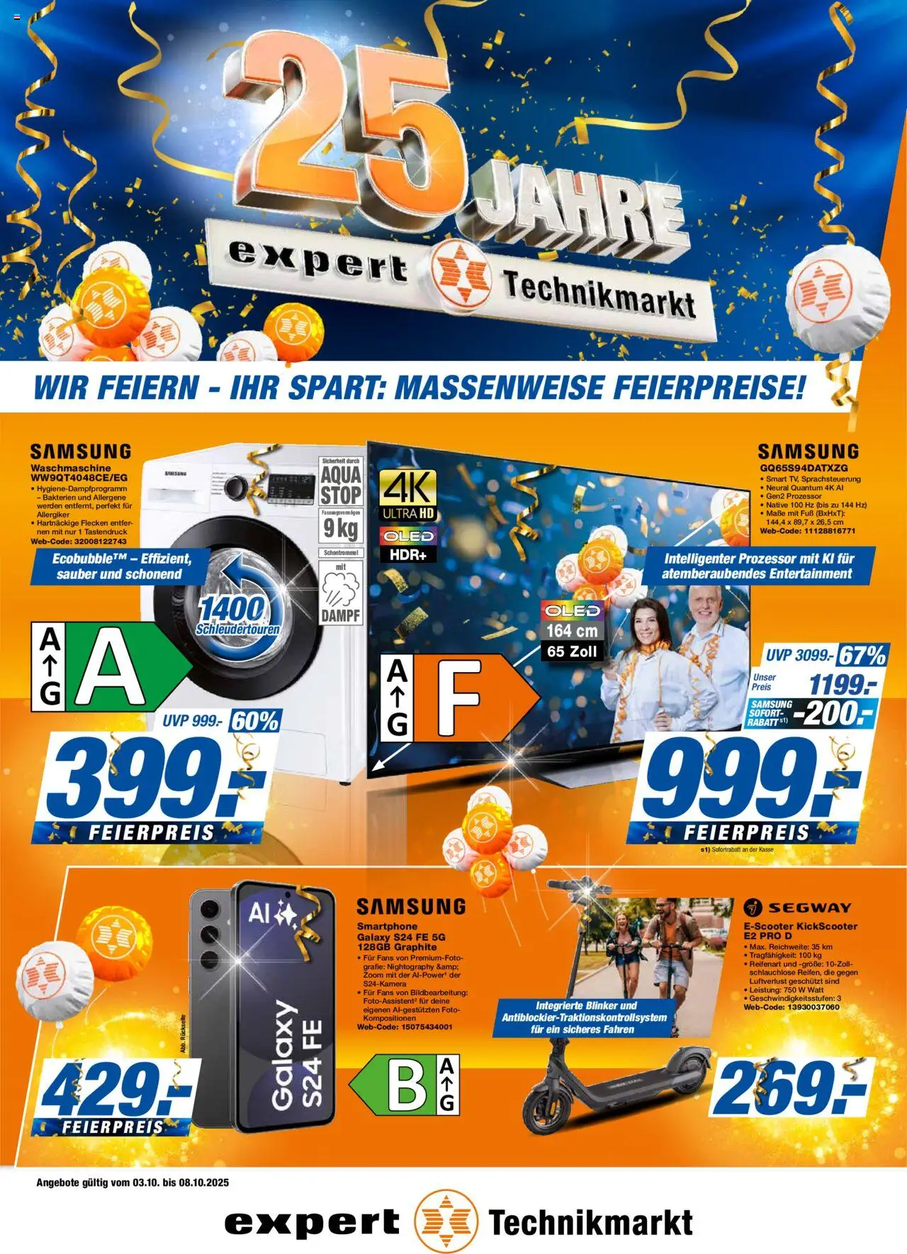 Expert Aktuelle Beilage (vom 03.10.2025 - 08.10.2025)