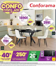 Prévisualisation de Catalogue du magasin Conforama formulaire valide 24/02/2026