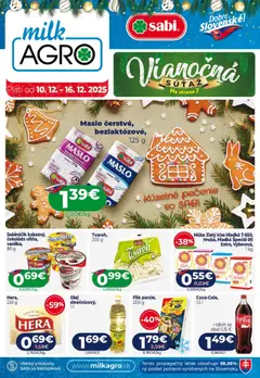 Náhľad Milk Agro letáku platného od 10.12.2025
