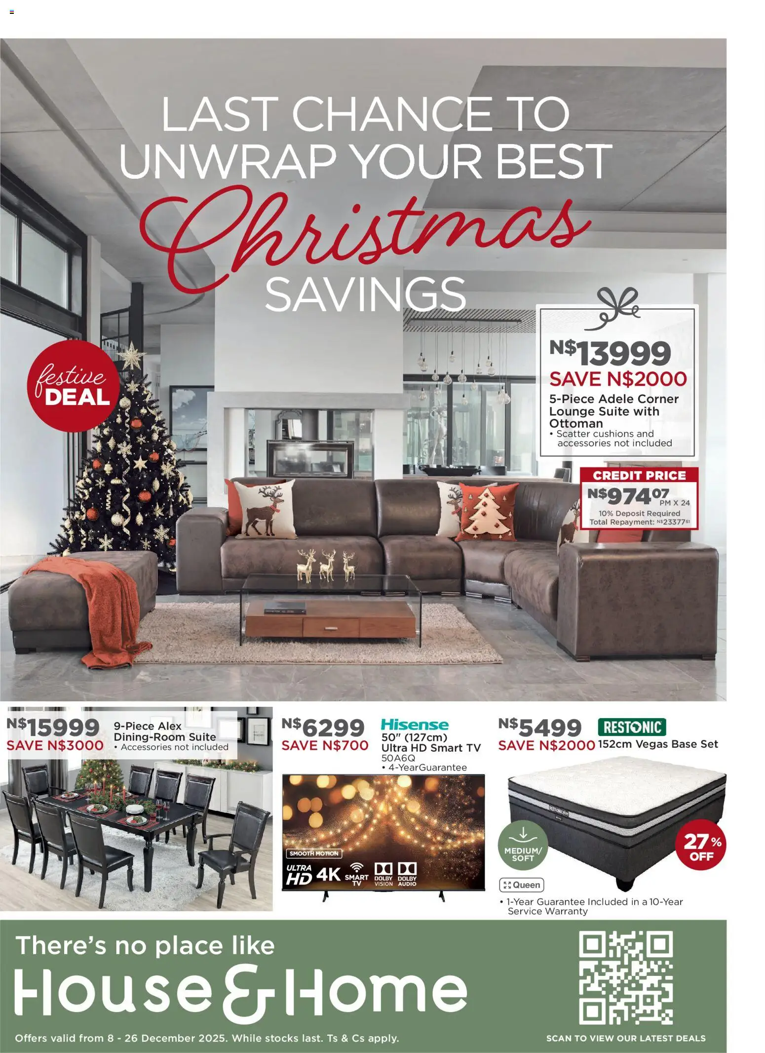 Preview of House and Home flyer valid from 08/12/2025