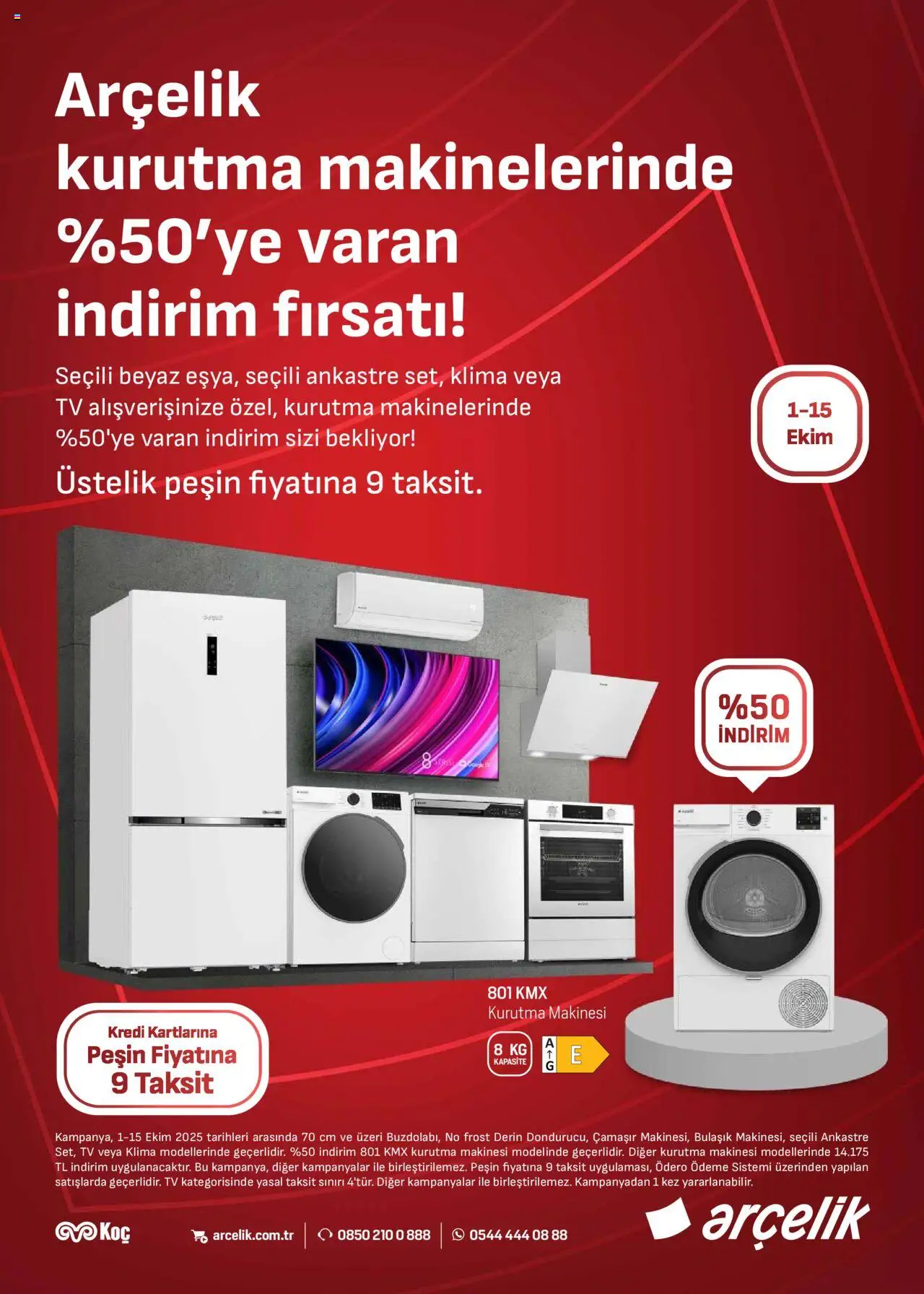 Arçelik İklimlendirme Kataloğu (01 - 15 Ekim 2025) - Sayfa numarası 1
