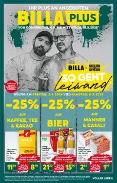 Vorschau der Angebote: Billa Plus Salzburg gültig ab 04.09.2025
