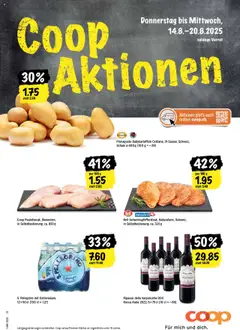 Vorschau des Merkblatts Aktionen vom Shop Coop gültig von 14.08.2025 bis 20.08.2025