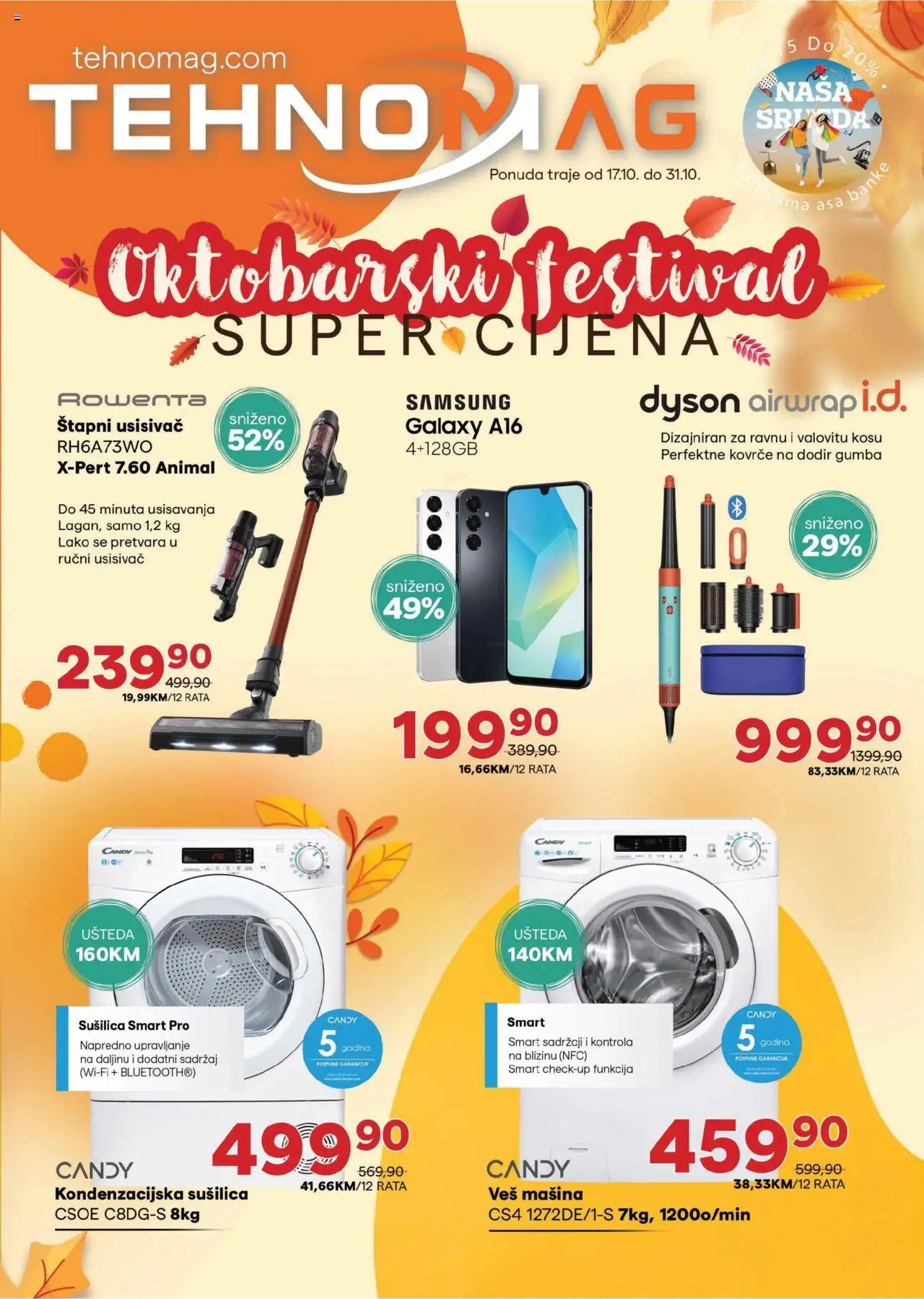 Pregled letka Katalog trgovine TehnoMag vrijedi od 2025.10.17