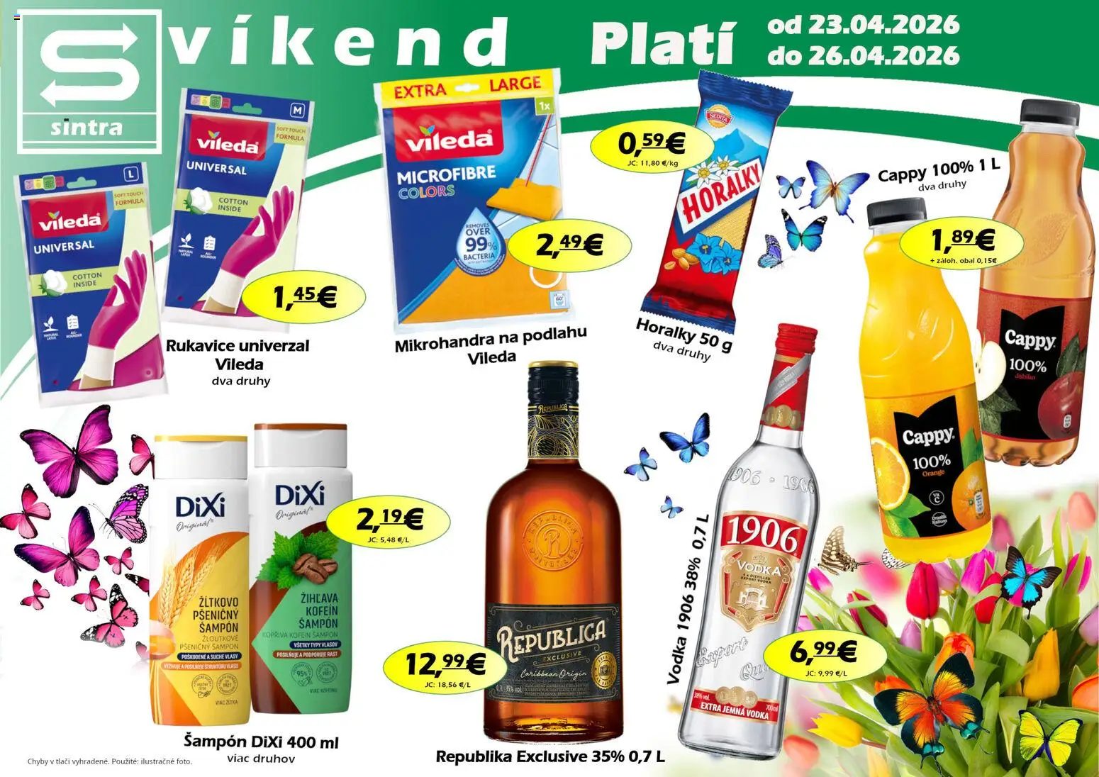 Náhľad Sintra letáku platného od 23.04.2026