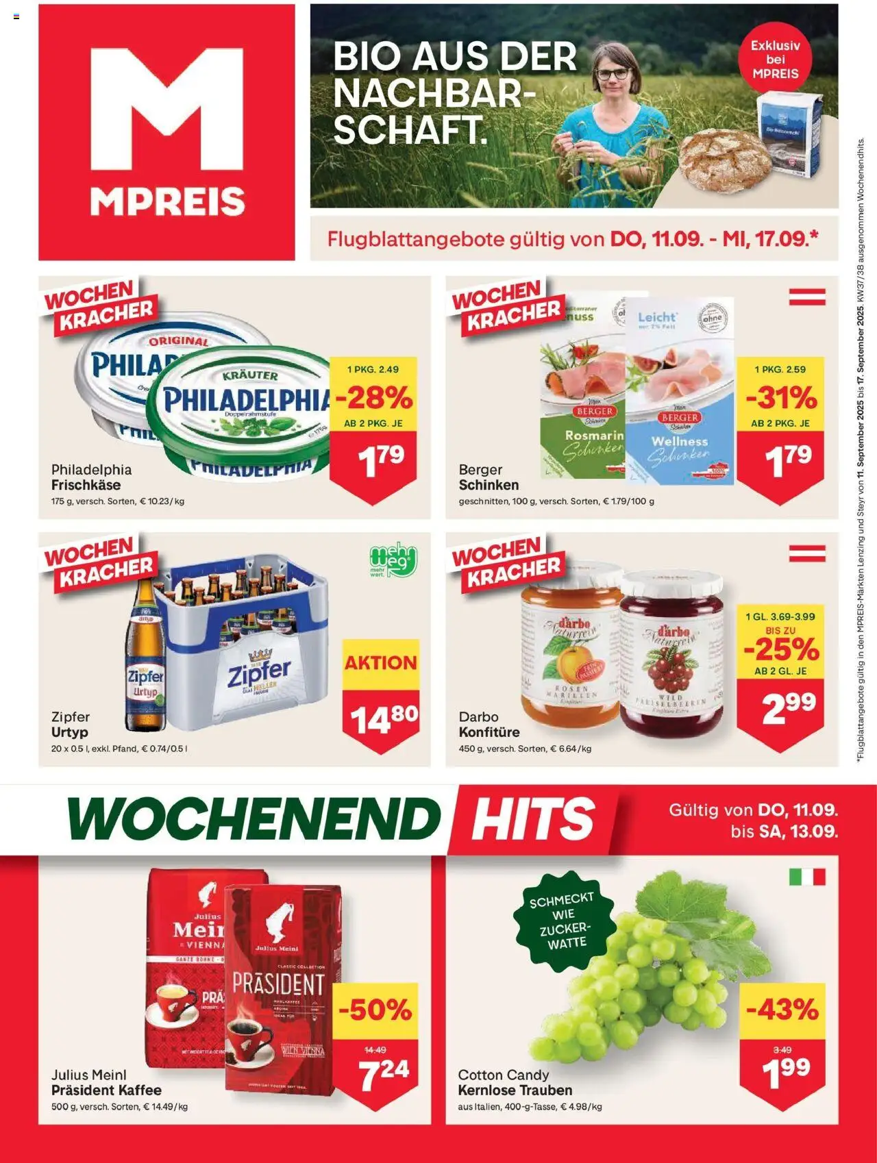  MPREIS Steyr ab (11.09.2025 - 17.09.2025) - Seite 1