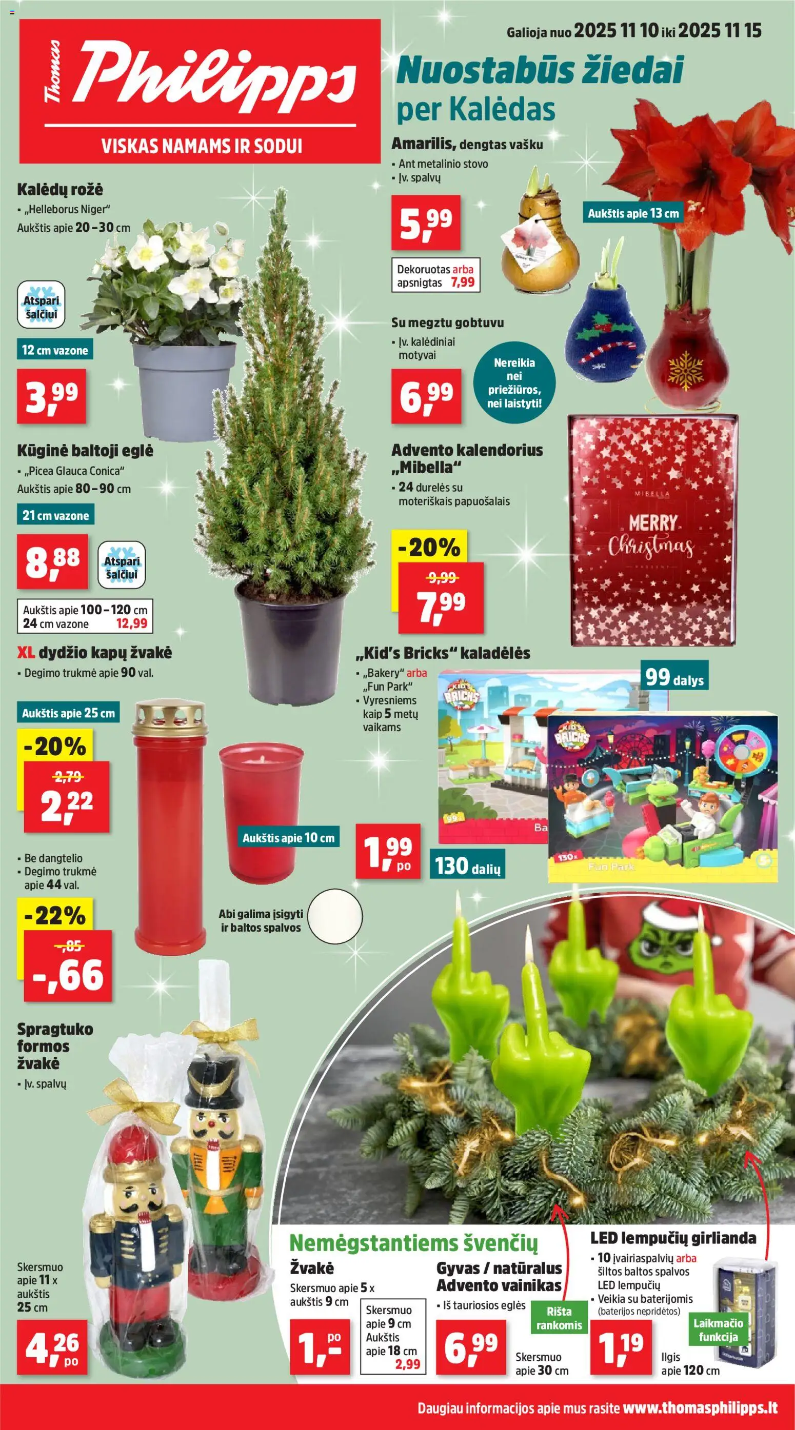 Thomas Philipps parduotuvės leidinio Leidinys galiojančio nuo 2025.11.10 peržiūra