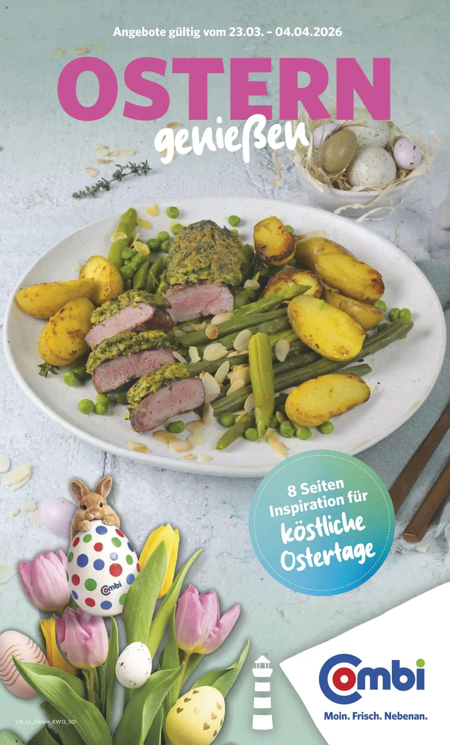 Vorschau von dem Prospekt des Geschäftes Combi, gültig ab dem 22.03.2026