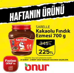 Onur Market Haftanın Ürünü 24.02.2026 - Broşürünün önizlemesi