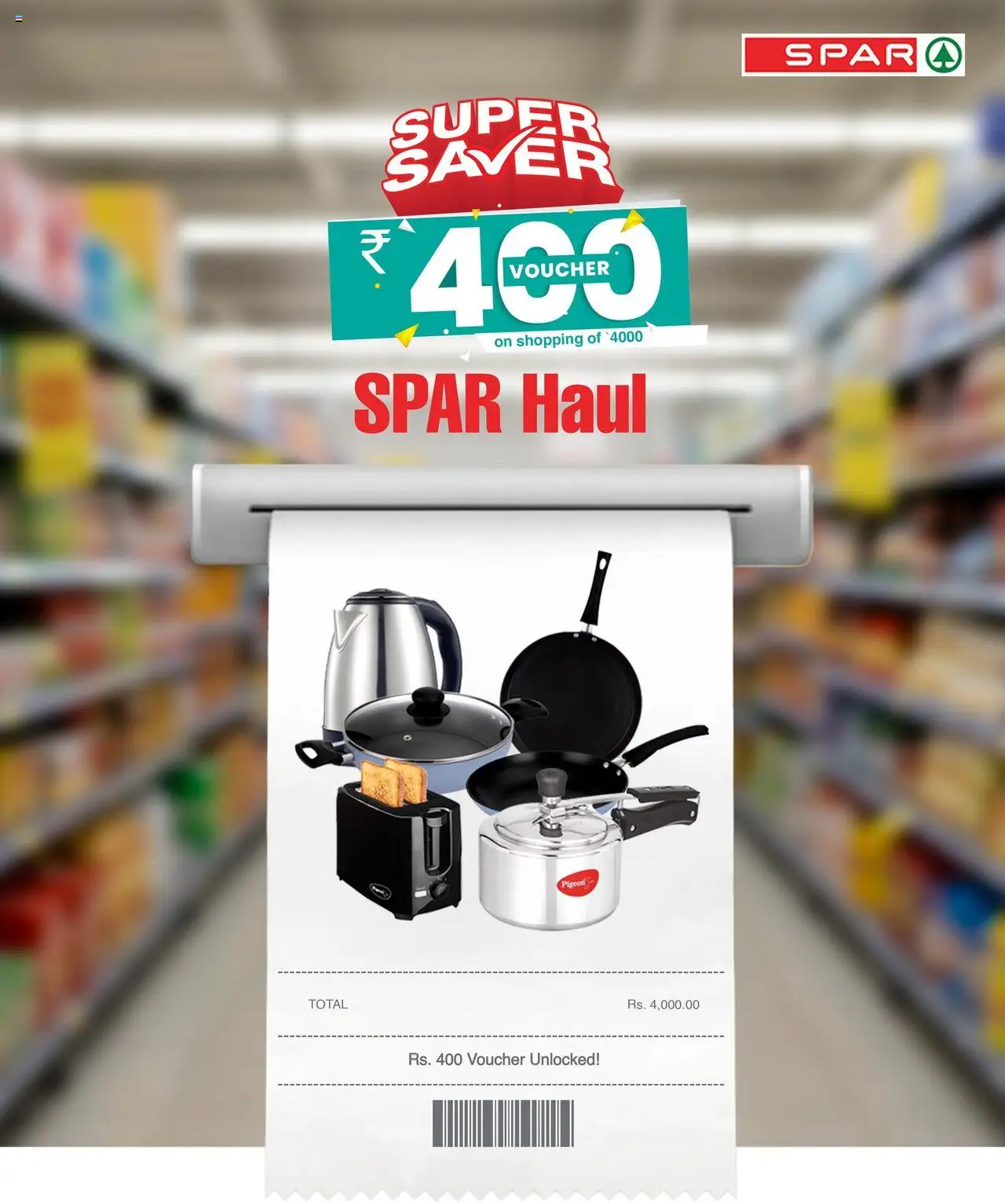 Spar Hypermarket catalogue valid from 03/10/2025 - page number 1