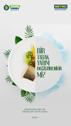 Metro Sürdürülebilir Ürünler Kataloğu 06.06.2025 - Broşürünün önizlemesi