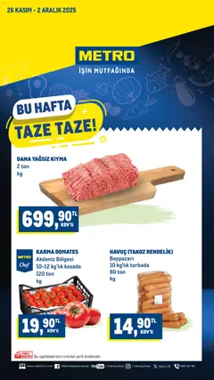 Metro Katalog 26.11.2025 - Broşürünün önizlemesi