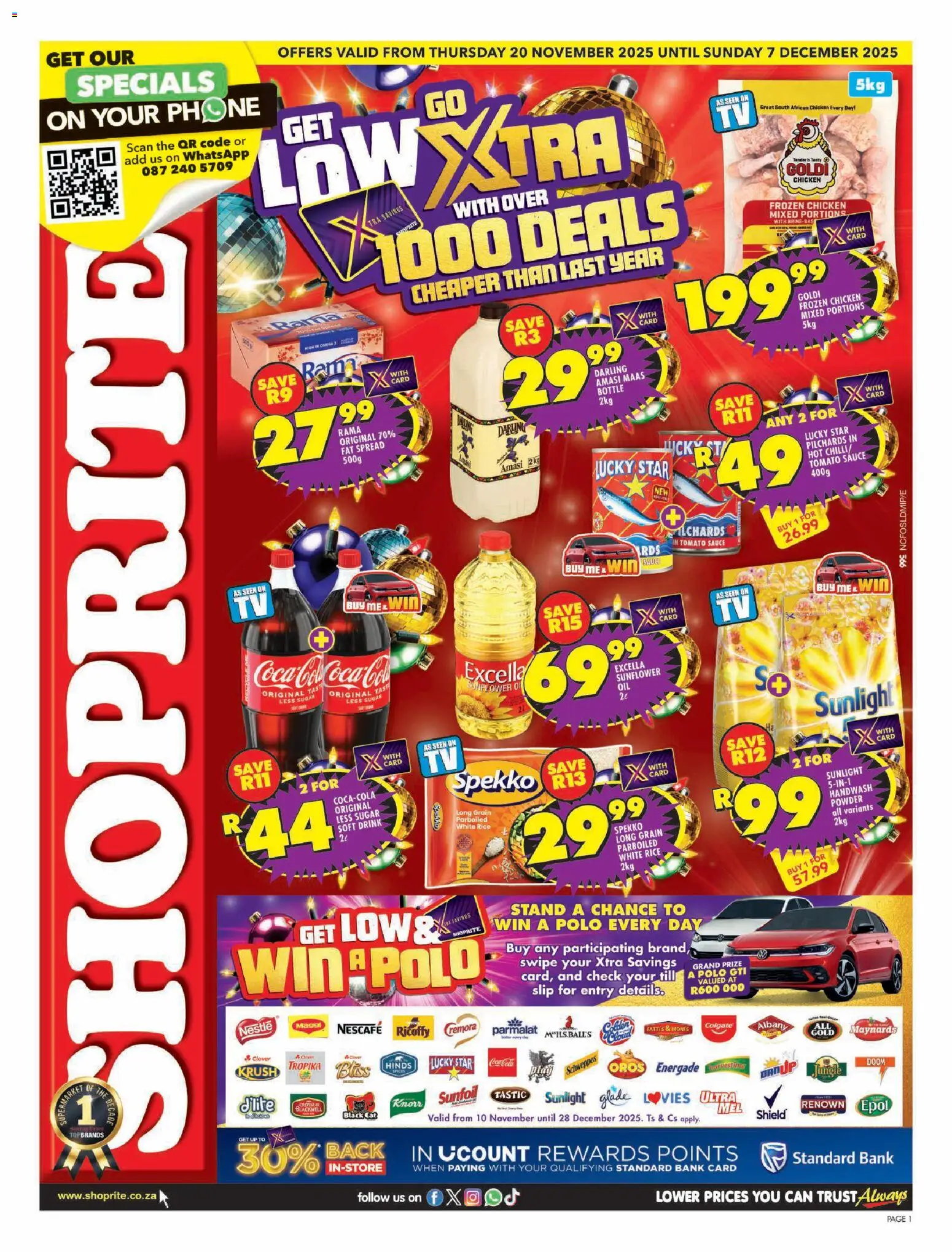 Preview of Shoprite flyer valid from 20/11/2025
