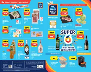 Vorschau des Merkblatts Aktionen vom Shop Aldi gültig von 24.07.2025 bis 30.07.2025