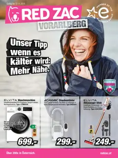 Vorschau der Angebote: RED ZAC Vorarlberg gültig ab 27.10.2025