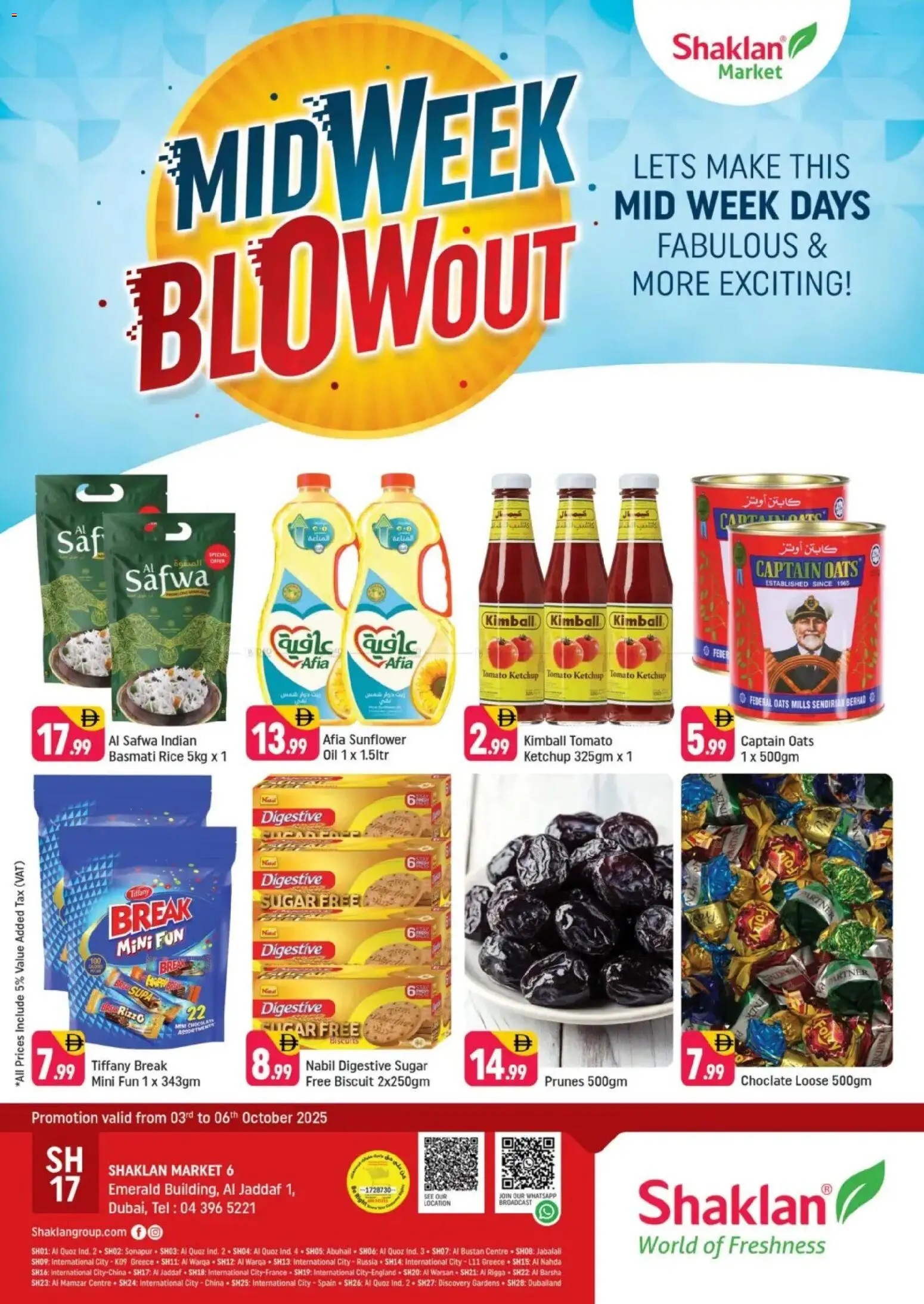 Preview of the catalogue Midweek Blow Out - Al Jaddaf 1, Dubai of store Shaklan valid from 3 Nov, 2025