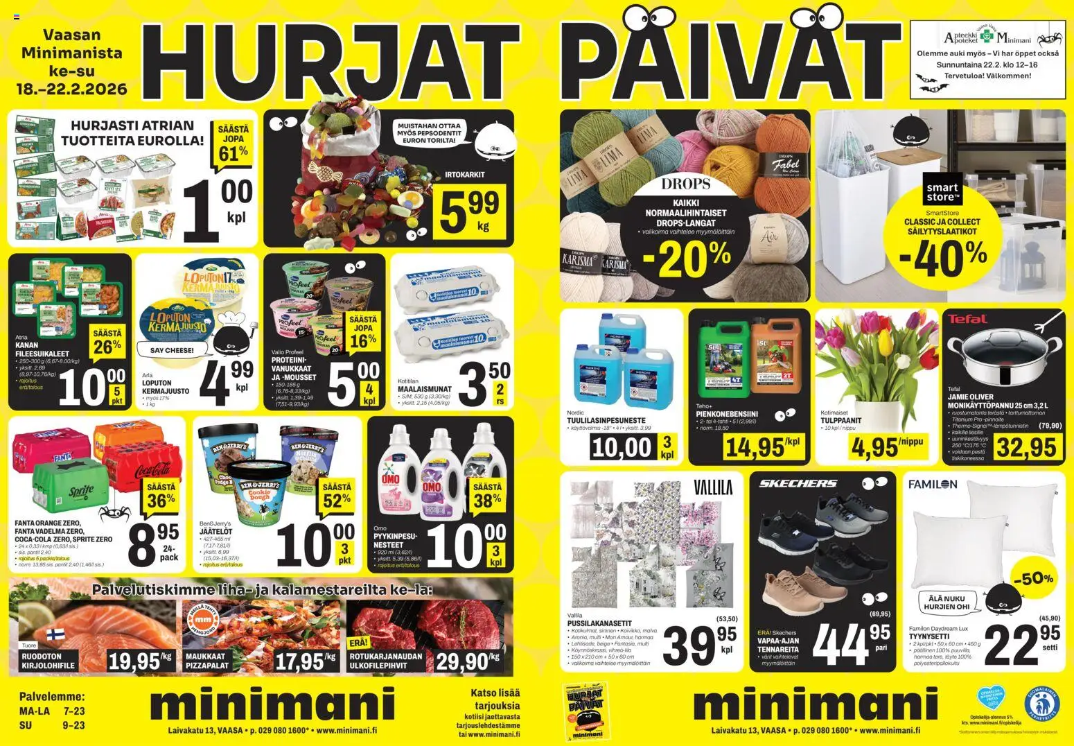 Kaupan Minimani Tarjoukset - Vaasa esikatselu, voimassa 18/02/2026