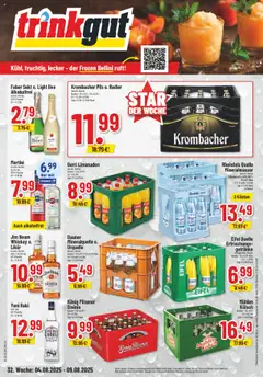 Vorschau von dem Prospekt des Geschäftes Trinkgut, gültig ab dem 04.08.2025