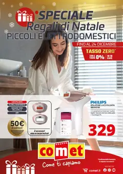 Anteprima dell'opuscolo Volantino Piccoli Elettrodomestici dal negozio Comet valido da 01/12/2025