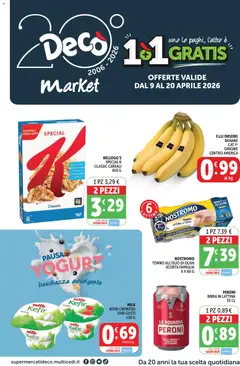 Anteprima dell'opuscolo Decò volantino Market Puglia dal negozio Decò valido da 09/04/2026