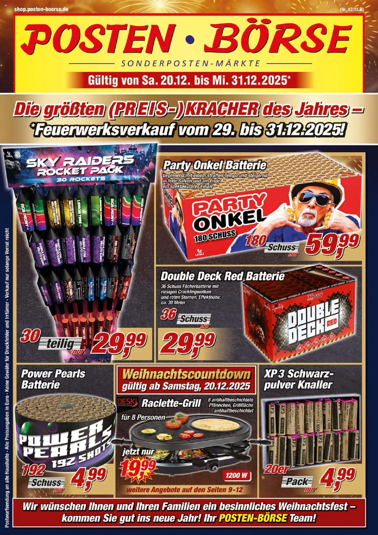 Vorschau von dem Prospekt des Geschäftes Posten Börse, gültig ab dem 20.12.2025