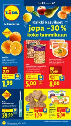 Kaupan Lidl Tarjoukset esikatselu, voimassa 01/12/2025