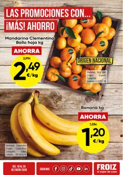 Vista previa del folleto de la tienda Froiz válido desde el 19/01/2026 