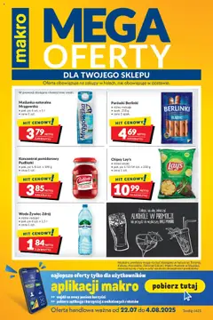 Pogląd gazetki "Mega oferty dla Twojego Sklepu" ze sklepu Makro ważnej od 22.07.2025