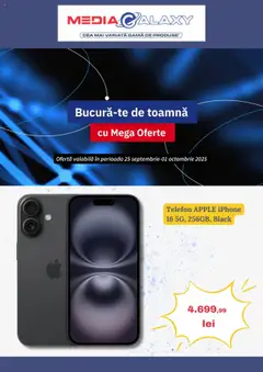 Previzualizarea de cataloage: Media Galaxy Catalog nou valabil de la 25.09.2025